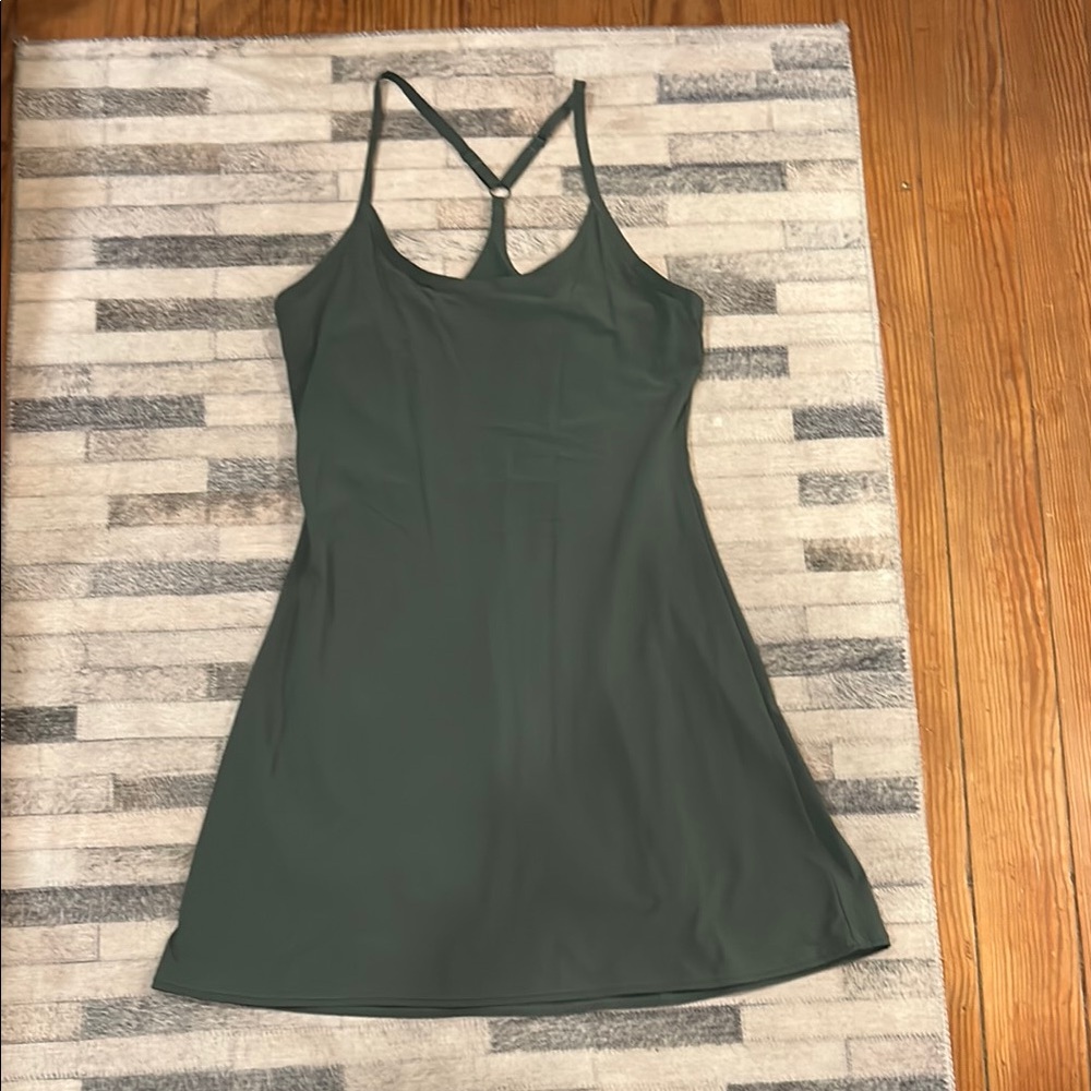 Outdoor Voices Green Exercise Dress